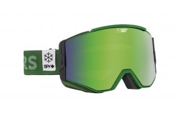 Image of Spy Optic  Goggles, Spy + Pow Frame, Happy Green Spectra  +  Happy Lucid Silver Lens, 310071570463