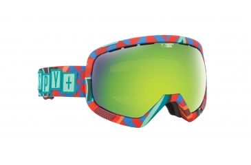 Image of Spy Optic  Goggles, Spy  +  Tsl  +  Trav Frame, Happy Green Spectra  +  Happy Lucid Lens, 312012532463
