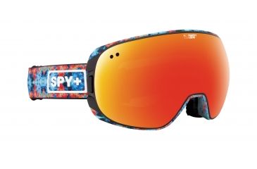 Image of Spy Optic  Goggles, Spy  +  Wiley Miller Frame, Happy Red Spectra  +   Happy Lucid Green Lens, 313073175460