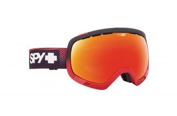 Image of Spy Optic  Goggles, Stacked Red Frame, Happy Red Spectra  +  Happy Lucid Green Lens, 312012542460