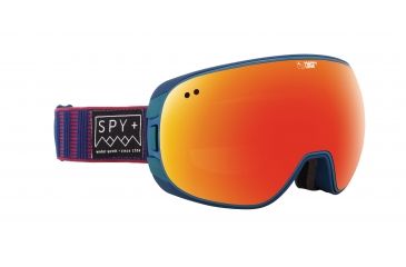 Image of Spy Optic  Goggles, Stitched Blue Frame, Happy Red Spectra  +   Happy Lucid Green Lens, 313073543460