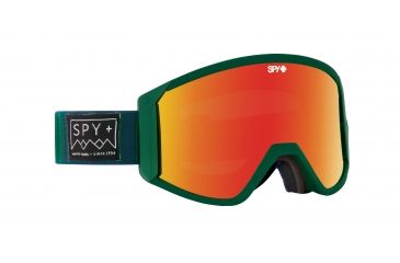 Image of Spy Optic  Goggles, Stitched Green Frame, Red Spectra  +  Blue Lens, 313074544478