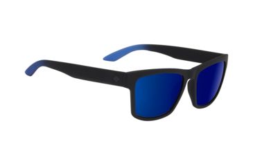 Image of Spy Optic Haight 2 Sunglasses, Soft Matte Black/Blue Fade Frame, Happy Gray/Green w/ Dark Blue Lens, 673232282706