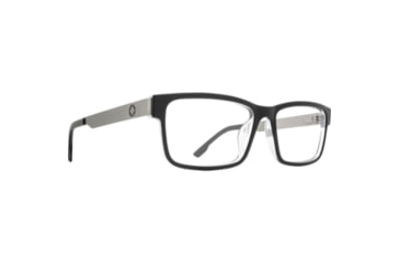 Image of Spy Optic Hale 56 Eyeglasses /w Clear Lens, Black/Gunmetal, One Size, 97167