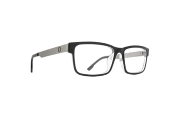 Image of Spy Optic Hale 58 Eyeglasses /w Clear Lens, Black/Gunmetal, One Size, 43706