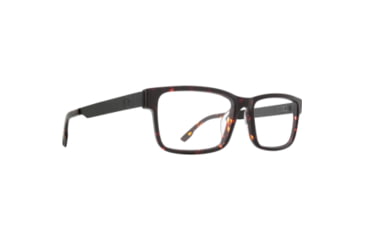 Image of Spy Optic Hale 58 Sunglasses, Black Tortoise Matte Frame, Clear Lens, Medium, 43705