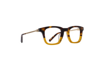 Image of Spy Optic Hardwin Fusion 50 Honey Tort Brushed Eyeglasses, Clear, One Size, 170836