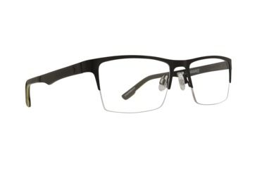 Image of Spy Optic Hawke Single Vision Prescription Eyeglasses, Matte Black/hi-vis Yellow Frame, 573474065000SV