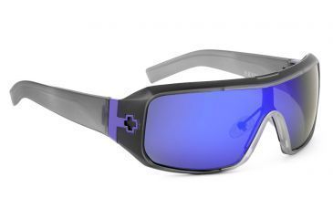 Image of Spy Optic Haymaker Sunglasses w/ Black Ice Frame &amp; Grey Purple Spectra Lens