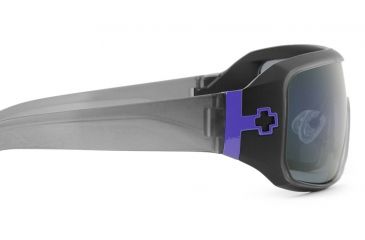 Image of Spy Optic Haymaker Sunglasses w/ Black Ice Frame &amp; Grey Purple Spectra Lens