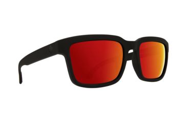 Image of Spy Optic Helm 2 Single Vision Prescription Sunglasses, Soft Matte Black Frame, 673520973365SV
