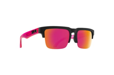 Image of Spy Optic Helm 5050 Soft Matte Translucent Sunglasses, Black, One Size, 49085