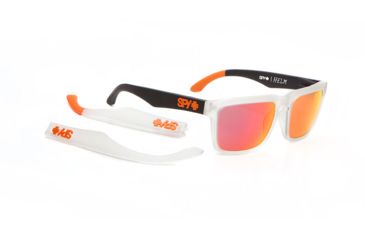 Image of Spy Optic Helm Sunglasses w/ Cult Frame &amp; Grey Red Spectra Lens