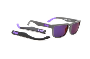 Image of Spy Optic Helm Sunglasses w/ Primer Frame &amp; Grey Purple Spectra Lens