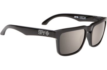 Image of Spy Optic Helm Sunglasses - Black Frame and Happy Bronze Polarized W/ Black Mirror Lens 673015038832