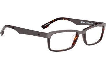 Image of Spy Optic Holden Eyeglass Frames, Brushed Gunmetal/Dark Tort Frame, 573445673000