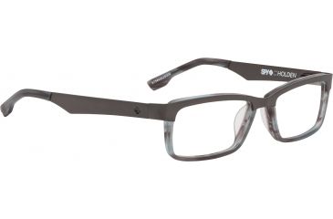 Image of Spy Optic Holden Eyeglass Frames, Brushed Gunmetal/Matte Gray Smoke Frame, 573445628000