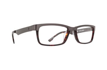Image of Spy Optic Holden Eyeglass Frames, Brushed Gunmetal/Dark Tort Frame, 573445673000