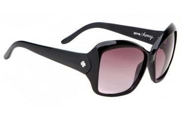 Image of Spy Optic Honey Sunglasses - Black Frame and Merlot Fade Lens 673035038164