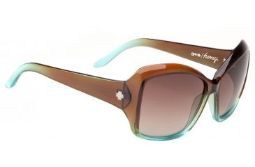 Image of Spy Optic Honey Sunglasses - Mint Chip Fade Frame and Bronze Fade Lens 673035981073