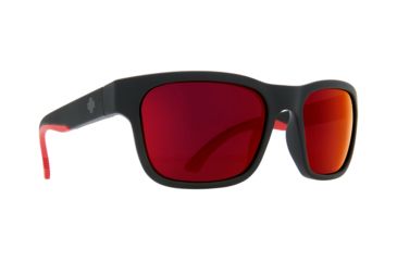 Image of Spy Optic Hunt Progressive Prescription Sunglasses, Matte Black/Red Fade Frame, 673469374673PR