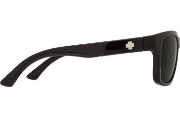 Image of Spy Optic Hunt Sunglasses, Black Frame, Happy Gray Green Lens, 673469038863