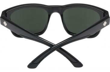 Image of Spy Optic Hunt Sunglasses, Black Frame, Happy Gray Green Lens, 673469038863