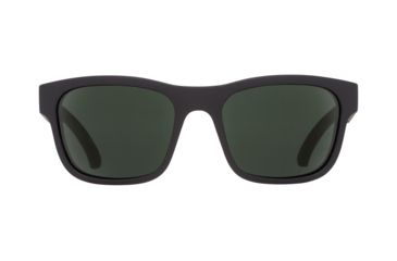 Image of Spy Optic Hunt Sunglasses, Matte Black Frame, Happy Glass Gray Polar Lens, Polarized, 673469374484