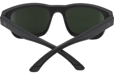 Image of Spy Optic Hunt Sunglasses, Matte Black Frame, Happy Gray Green Lens, 673469374863