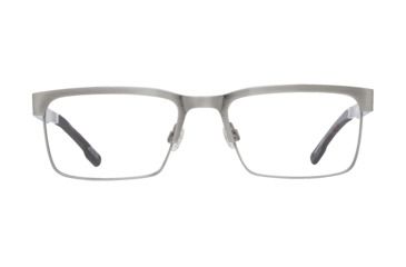 Image of Spy Optic Jonah Single Vision Prescription Eyeglasses, Brushed Gunmetal/Dark Tort Frame, 573353673000SV