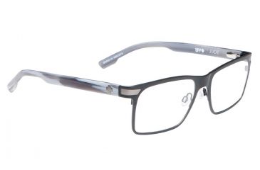 Image of Spy Optic Jude Bifocal Prescription Eyeglasses, Matte Black/Greystone Frame-SRX00116BI