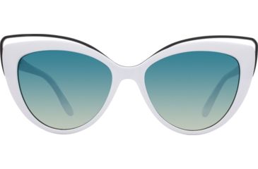 Image of Spy Optic Julep Single Vision Prescription Sunglasses, White Frame, 6700000000006SV