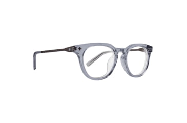 Image of Spy Optic Kaden Fusion 50 Sunglasses, Crystal Smoke Matte Dark Gunmetal Frame, Clear Lens, Medium/Large, 134098