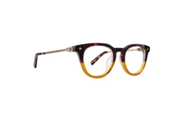Image of Spy Optic Kaden Fusion 50 Sunglasses, Honey Tort Fade Brushed Bronze Frame, Clear Lens, Medium/Large, 134099