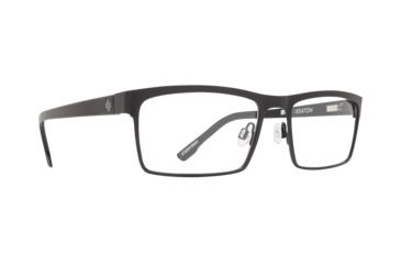 Image of Spy Optic Keaton Progressive Prescription Eyeglasses, Matte Black/Black Frame-573255108000PR