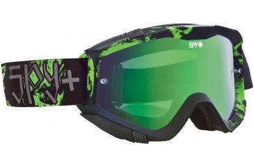 Image of Spy Optic Klutch MX Goggles - Reaper Frame and Smoke w/Green Spectra Lens 322017376826