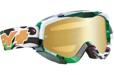 Image of Spy Optic Klutch MX Goggles - SPY + Jeremy McGrath Frame and Smoke w/Gold Mirror + Clear Lens 322017632829