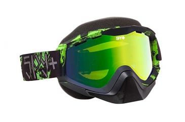 Image of Spy Optic Klutch Snow X Goggles - Green Reaper Frame and Yellow W/Green Spectra Lens 313032117816