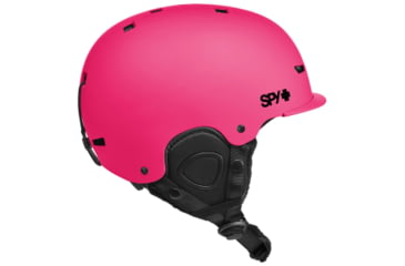 Image of Spy Optic Lil Galactic Mips Matte Neon Snow Helmet, Pink, One Size, 110388