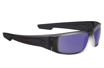 Image of Spy Optic Logan Sunglasses w/ Black Ice Frame &amp; Purple Spectra Lens
