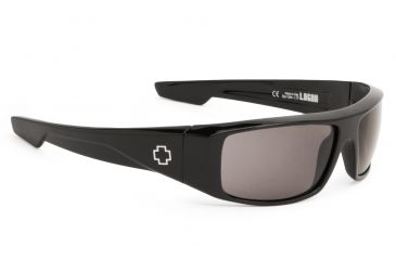 Image of Spy Optic Logan Single Vision Prescription Sunglasses, Black Frame, Gray Lens-670939062129SV