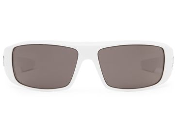 Image of Spy Optic Logan Single Vision Prescription Sunglasses, White Frame, Gray Lens-670939638129SV