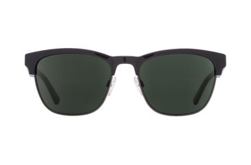 Image of Spy Optic Loma Sunglasses, Black/Matte Gunmetal Frame, Happy Gray/Green Lens, 873498706863