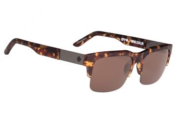 Image of Spy Optic Malcolm Single Vision Prescription Sunglasses, Soft Matte Camo Tortoise Frame, 673246438865SV