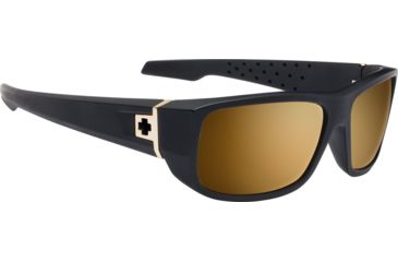 Image of Spy Optic MC3 Progressive Prescription Sunglasses, 25 Anniv Matte Black Gold Frame, 6700000000028PR