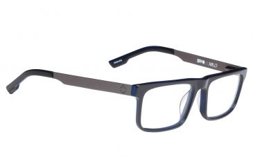 Image of Spy Optic Milo Eyeglasses, Black/Blue Horn Frame 573258086000