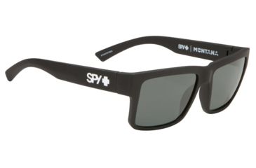 Image of Spy Optic Montana Bifocal Prescription Sunglasses, Soft Matte Gray Frame, Polarized, 183407866486BI