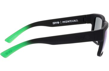 Image of Spy Optic Montana Bifocal Prescription Sunglasses, Soft Matte Black/green Fade Frame, 673407843695BI