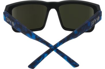 Image of Spy Optic Montana Sunglasses, Soft Matte Black/Navy Tort Frame, Happy Gray Green Lens, 673407845503