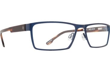 Image of Spy Optic Nelson Progressive Prescription Eyeglasses, Matte Navy/Dark Tort Frame, 573444968000PR